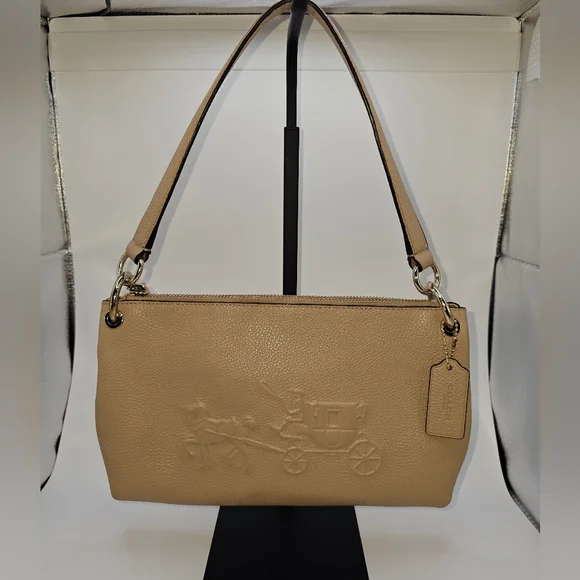 Coach Charley Crossbody With Embossed Horse And Carriage Design - Picture 2 of 13